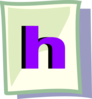 H File Clip Art